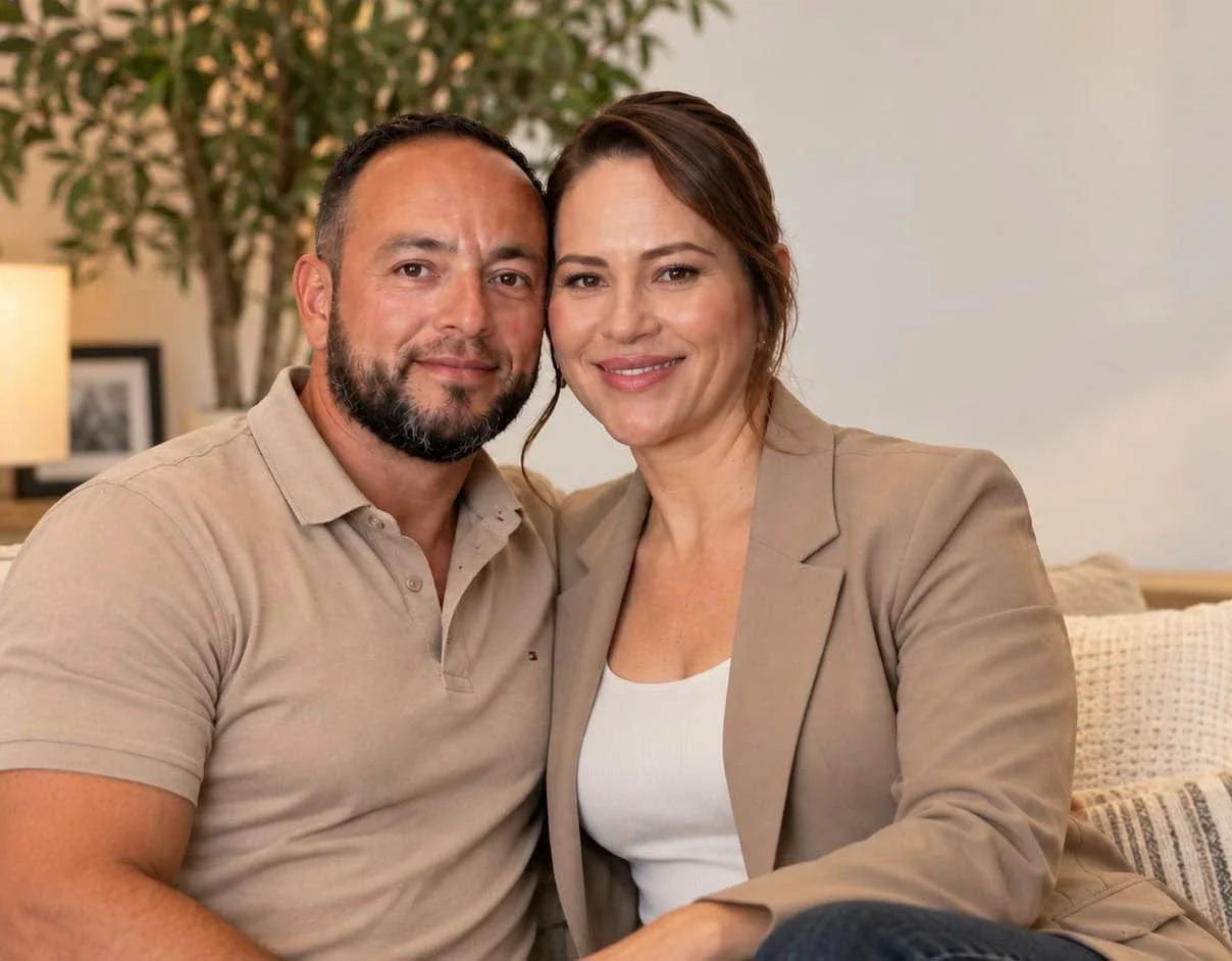 Rafael and Andreia Campos, founders of Sherlock Holmes Cleaning Services in Cape Cod, MA